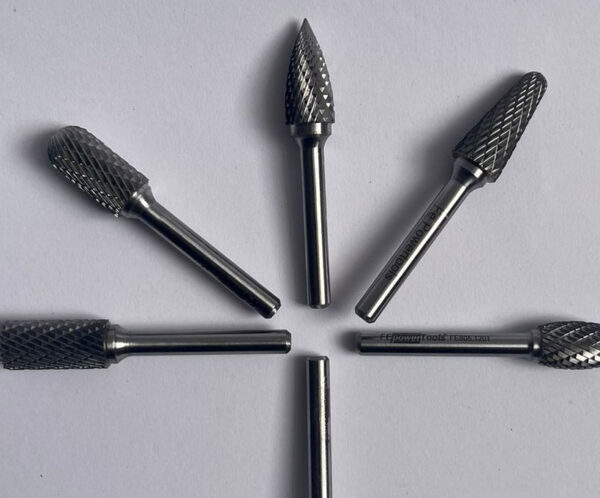 Fresas rotativas tungsteno de carburo 6mm